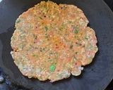 A picture of step 3 of Spring onion methi Thalipeeth.