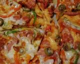 صورة لخطوة 6 من وصفة بيتزا 🍕 بالعجينة الأصلية الايطالية 😋🇮🇹