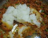 A picture of step 3 of Cauliflower bharta.
