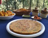 A picture of step 5 of Methi thepla.