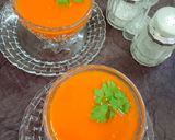 गाजर अदरक सूप (Carrot Ginger Soup recipe in Hindi) रेसिपी चरण 9 फोटो