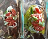 Foto del paso 3 de la receta: Pescado empapelado a la mostaza🐟