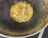 A picture of step 2 of Besan simla mirch ki sabji.
