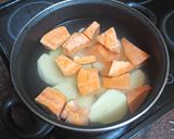 Foto del paso 4 de la receta Sancocho canario con mojo y pella de gofio