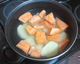 Foto del paso 4 de la receta: Sancocho canario con mojo y pella de gofio