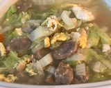 Foto langkah ke 3 dari resep Sawi cah Baso Telur.
