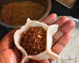 A picture of step 2 of Groundnut Poli.