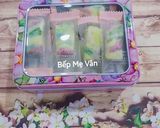 Hình bước làm 5 của món Kẹo Nougat - Hạnh Phúc Kiwi Và Sung Sấy Giòn
