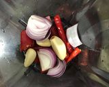 Gambar langkah 1 resipi Udang Balado.