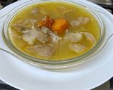 A picture of step 4 of Cow Foot Soup.