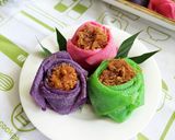 Foto langkah ke 7 dari resep 46. Dadar Gulung Bunga.