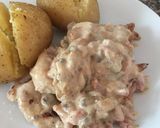 Foto del paso 7 de la receta: Pollo con champiñones y beicon