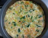 Foto del paso 6 de la receta: Tortilla de zapallitos y zanahoria al horno