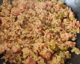 Foto del paso 7 de la receta: "Arroz" de Coliflor con Pollo y verdura🫑🍆🧅