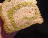 Foto langkah ke 4 dari resep Honey Matcha Loaf (Roti Tawar Matcha - Madu).