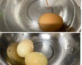 A picture of step 1 of Fried Rice with Small Fried Eggs.