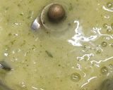 A picture of step 2 of Aam panna shots.