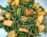 Foto langkah ke 4 dari resep Tumis kacang panjang+tahu.