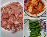 รูปขั้นตอนการทำที่ 1 ของ หมูผัดกิมจิ