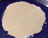 Une image de l'étape 3 de Tarte au raisin blanc et pommes golden.