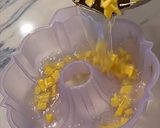 A picture of step 2 of Tropical Jackfruit agar-agar pudding.