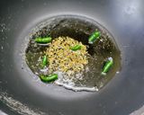 A picture of step 1 of Poha Pulao.