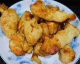 Hình bước làm 1 của món Ức gà xào chua ngọt