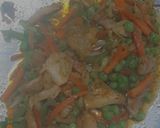 A picture of step 5 of Fried Vegetables palao.