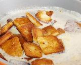 A picture of step 3 of Bread Ka Meetha.
