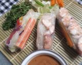 Foto langkah ke 6 dari resep Vietnam spring roll.