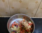 A picture of step 6 of Chana Masala.