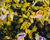 Foto del paso 4 de la receta: BERENJENAS, ACEITUNAS Y JAMÓN PARA ACOMPAÑAR PASTAS 🍆🍜🥓🍝🫒🍜