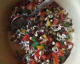 A picture of step 4 of Sprout Salad.