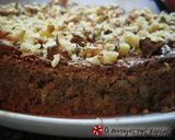 Φωτογραφία βήματος 5 της συνταγής Brownies μερέντα με καρύδια