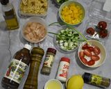 Foto langkah ke 1 dari resep Chicken Pasta Salad.