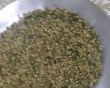 A picture of step 1 of Neem Flower Bhaji.