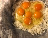Sajt alatt sült tojás 🧀🍳 recept fázis 1 fotója