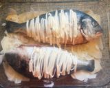 Foto del paso 4 de la receta: Dorada al horno con mayonesa 🐟