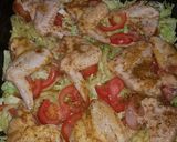 Káposztaágyon sült csirkeszárny recept fázis 2 fotója