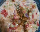 A picture of step 4 of Vegetables tadka raita.