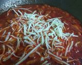 A picture of step 5 of Macaroni with Chorizo and Bacon.