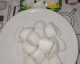 Hình bước làm 2 của món Thỏ ngọc chơi trăng