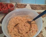 Foto del paso 7 de la receta: Tomates rellenos con atún y puré 🍅🍅