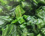 A picture of step 5 of Rayo Saag Ki Sabji.
