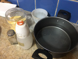 Cuadraditos de polenta con queso