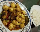 Foto langkah ke 6 dari resep Telur puyuh ulas ulas petai.