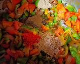 A picture of step 2 of One Pot Cooking (Vegetables Daliya Pulao).
