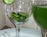 A picture of step 7 of Cucumber juice and refreshing water.