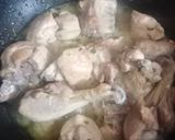 A picture of step 2 of Chicken White Karahi.