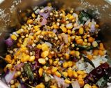 A picture of step 3 of Kadlebele Chana dal chutney.
